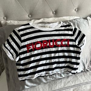 Striped fiorucci tee